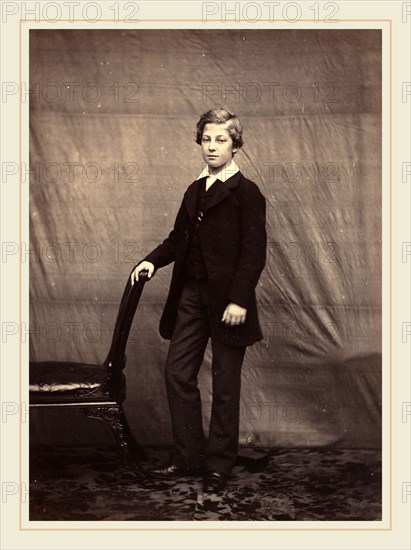 French 19th Century, Duc d'Alençon, c. 1859, albumen print from collodion negative