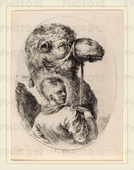 Stefano Della Bella (Italian, 1610-1664), Groom with a Camel, 1649, etching on laid paper