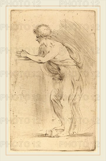 Stefano Della Bella (Italian, 1610-1664), Academy of a Young Man, etching on laid paper [restrike]