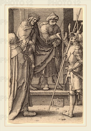 Lucas van Leyden (Netherlandish, 1489-1494-1533), Ecce Homo, 1521, engraving
