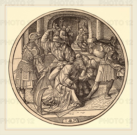 Jacob Cornelisz van Oostsanen (Netherlandish, 1470 or before-1533), The Mocking of Christ, 1513, woodcut