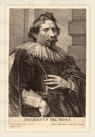 Lucas Emil Vorsterman after Sir Anthony van Dyck (Flemish, 1595-1675), Deodat Delmont, probably 1626-1641, engraving