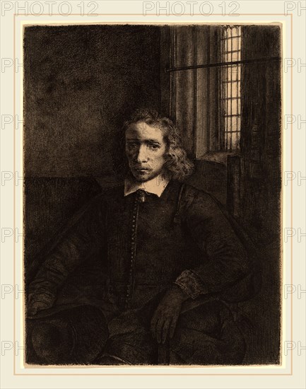 Rembrandt van Rijn (Dutch, 1606-1669), Jacob Haaringh (Young Haaringh) (Pieter Haaringh), 1655, etching, drypoint, and engraving