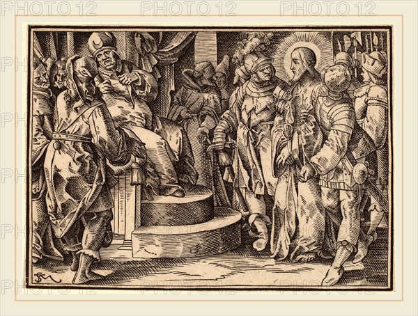 Christoph Murer, Christ Tells His Disciples of the Last Judgment, Swiss, 1558-1614, published 1630, woodcut on laid paper