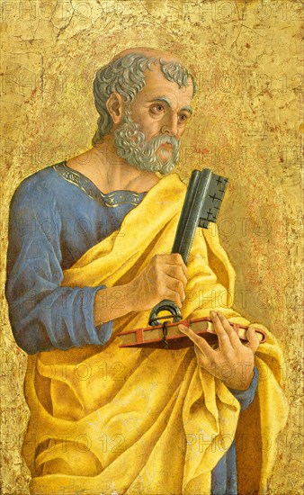 Marco Zoppo, Saint Peter, Italian, 1433-1478, c. 1468, tempera on panel