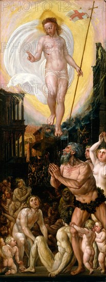 Workshop of Hans Mielich, Christ in Limbo, c. 1550-1575, oil on panel