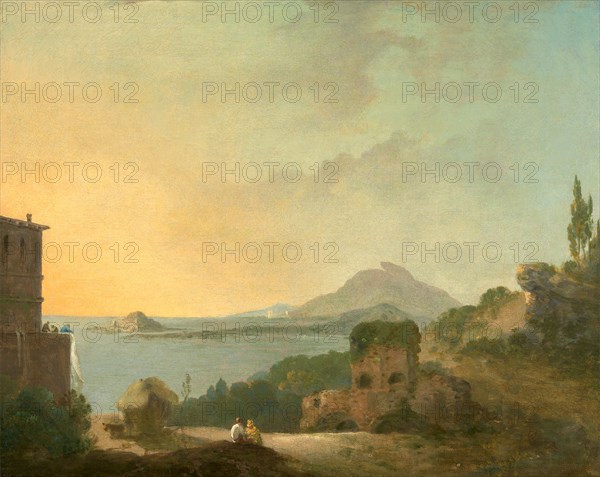 Cicero's Villa and the Gulf of Pozzuoli The Bay of Baiae from Posilippo, Richard Wilson, 1714-1782, British