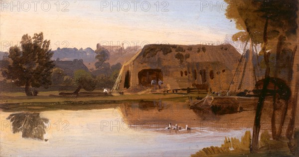 On the Kennet, Reading, William Havell, 1782-1857, British