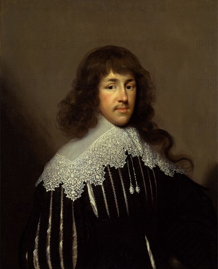 Portrait of a Man, probably Sir Francis Godolphin Sir Francis Godolphin Signed and dated, lower left: "CJ Fecit | 1633", Cornelius Johnson, 1593-1661, British