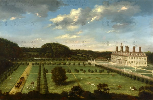 A View of Bayhall, Pembury, Kent Richard Amherst's Manor and Seat at Bayhall, Pembury, Kent, Jan Siberechts, 1627-ca. 1703, Flemish