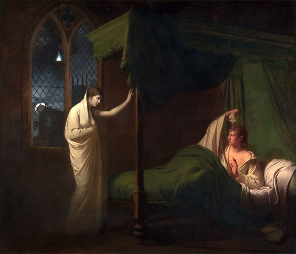 William and Margaret from Percy's 'Reliques of Ancient English Poetry', Joseph Wright of Derby, 1734-1797, British