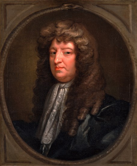 Samuel Butler Signed in black paint on verso: "Mr. Samuel Butler | [...] Lely P.", Gilbert Soest, ca. 1600-1681, Dutch
