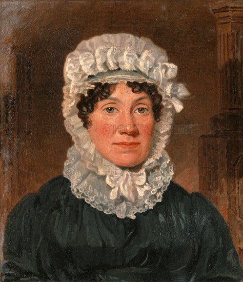 Portrait of Mrs. Ben Marshall, Lambert Marshall, 1810-1870, British