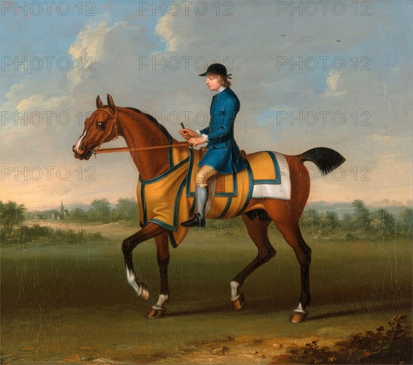 A Bay Racehorse with Jockey Up A Chestnut Racehorse with Jockey Up, James Seymour, 1702-1752, British