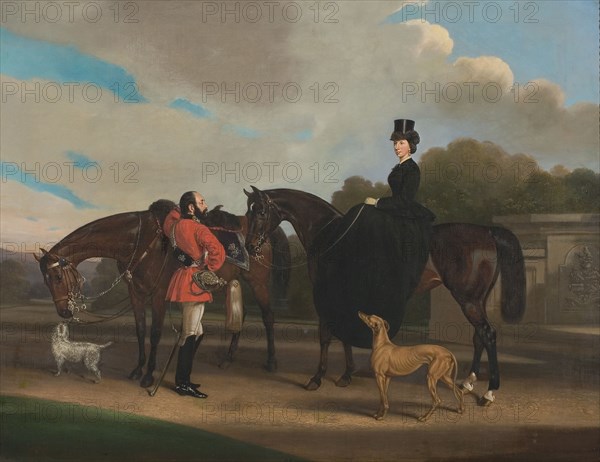 Lord and Lady Twemlow, William Barraud, 1810-1850, British