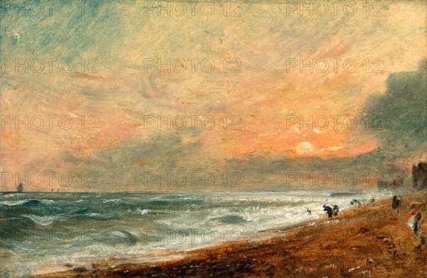 Hove Beach, John Constable, 1776-1837, British