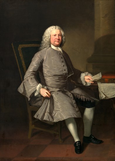 Thomas Osborne Inscribed, lower right: "Mr. Thomas | Osbourne Book [...]" Signed and dated, lower right: "Cranck Fecit 1747", James Cranke, 1707-1780, British
