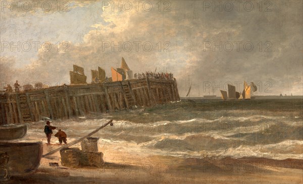 Yarmouth Jetty, John Crome, 1768-1821, British