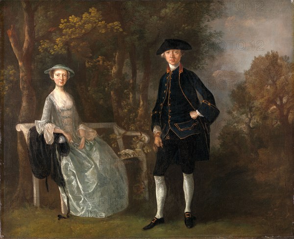Lady Lloyd and Her Son, Richard Savage Lloyd, of Hintlesham Hall, Suffolk Richard Savage Lloyd and his Sister Richard Savage Lloyd and Cecil Lloyd, Thomas Gainsborough, 1727-1788, British