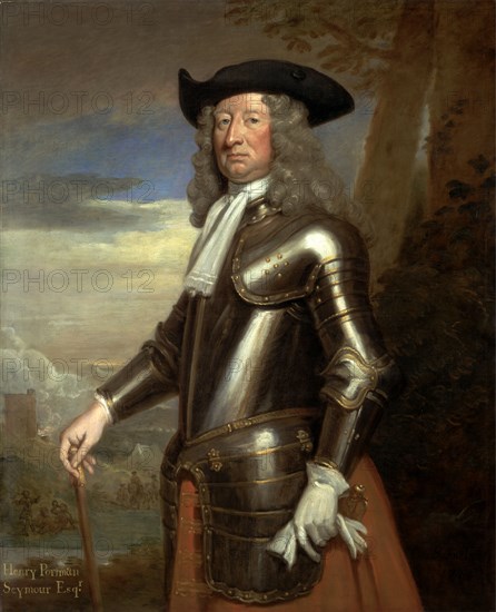 Henry Portman Seymour Inscribed in ocher paint, lower left: "Henry Portman | Seymour" Signed and dated in black paint, lower left: "G. Kneller | 1714", Sir Godfrey Kneller, 1646-1723, German