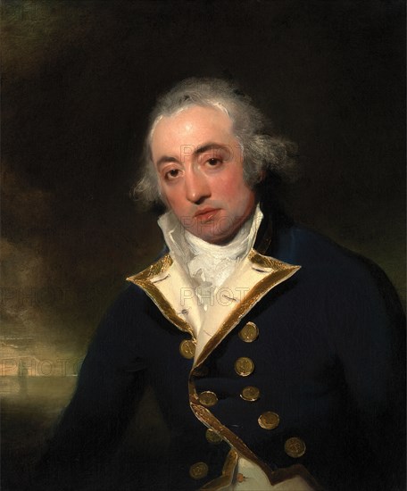 Admiral John Markham, Sir Thomas Lawrence, 1769-1830, British