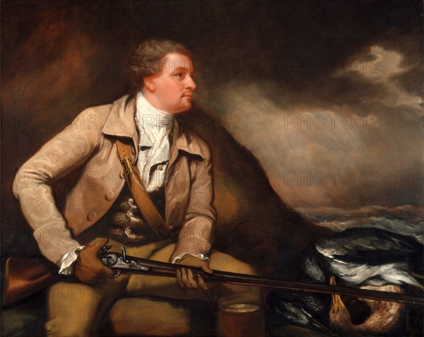 Sir William Elford, Bart. William Elford Heron-Shooting in Devon, James Northcote, 1746-1831, British