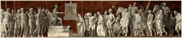 Giovanni Bellini, Italian (c. 1430-1435-1516), An Episode from the Life of Publius Cornelius Scipio, after 1506, oil on canvas