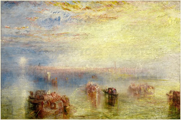 Joseph Mallord William Turner, British (1775-1851), Approach to Venice, 1844, oil on canvas