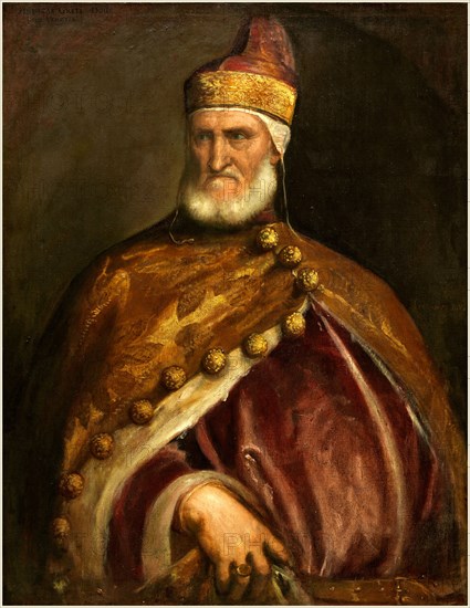 Titian, Italian (c. 1490-1576), Doge Andrea Gritti, 1546-1548, oil on canvas