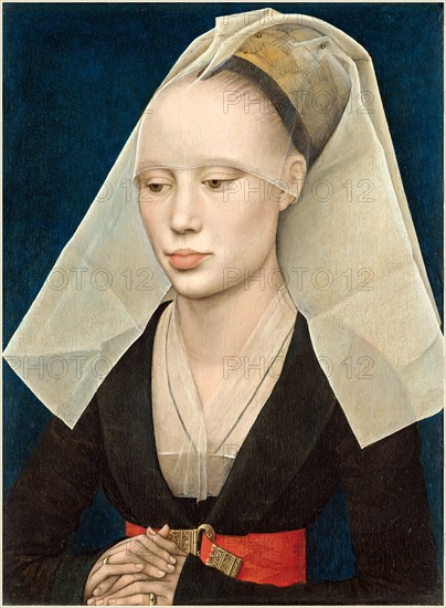 Rogier van der Weyden (Netherlandish, 1399-1400-1464), Portrait of a Lady, c. 1460, oil on panel