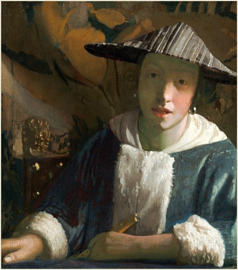Vermeer, La Jeune fille à la flûte