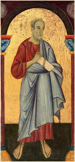 Master of Saint Francis, Italian (active second half 13th century), Saint John the Evangelist, probably c. 1270-1280, tempera on panel