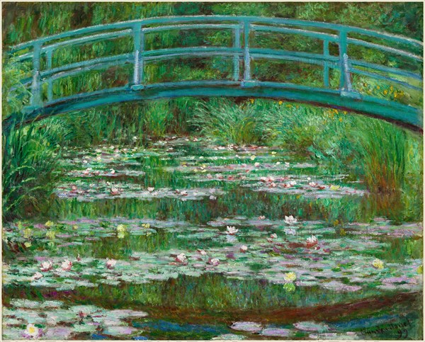 Claude Monet, French (1840-1926), The Japanese Footbridge, 1899, oil on canvas