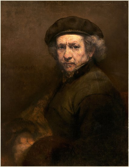 Rembrandt van Rijn, Dutch (1606-1669), Self-Portrait, 1659, oil on canvas