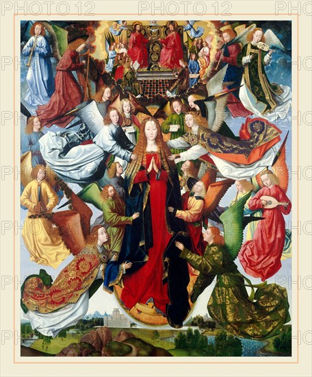 Master of the Saint Lucy Legend, Mary, Queen of Heaven, Netherlandish, active c. 1480-c. 1510, c. 1485-1500, oil on panel
