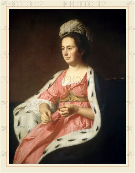 John Singleton Copley, Abigail Smith Babcock (Mrs. Adam Babcock), American, 1738-1815, c. 1774, oil on canvas