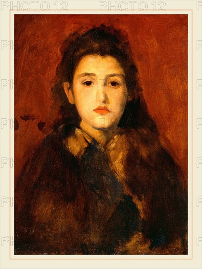 James McNeill Whistler, American (1834-1903), Alice Butt, c. 1895, oil on canvas
