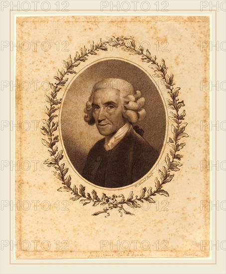 William Ward, British (1766-1826), James Nares, stipple engraving