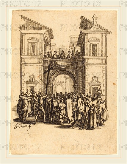 Jacques Callot, French (1592-1635), Ecce Homo, c. 1624-1625, etching