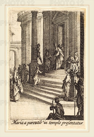 Jacques Callot, French (1592-1635), The Presentation of the Virgin, in or after 1630, etching