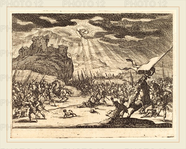 Jacques Callot, French (1592-1635), Conversion of Paul, 1635, etching