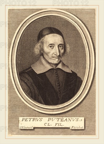 Robert Nanteuil, French (1623-1678), Pierre Dupuy, 1651, engraving