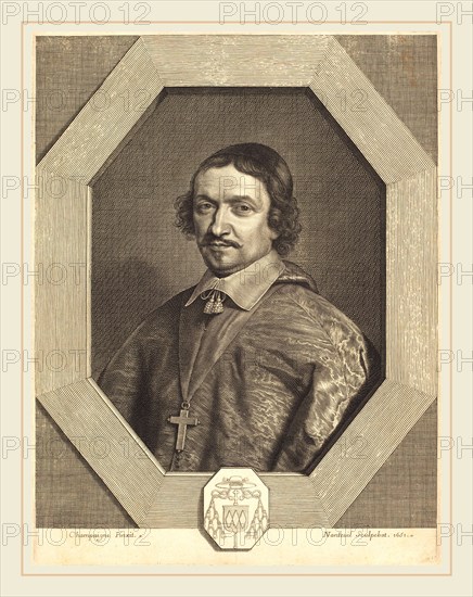 Robert Nanteuil after Philippe de Champaigne, French (1623-1678), Victor Bouthillier, 1651, engraving