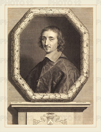 Robert Nanteuil after Philippe de Champaigne, French (1623-1678), Ferdinand de Neufville, 1656, engraving