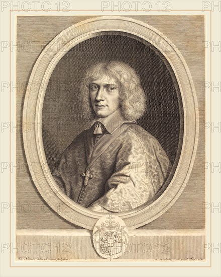 Robert Nanteuil, French (1623-1678), Henri II, Duc de Nemours, 1651, engraving