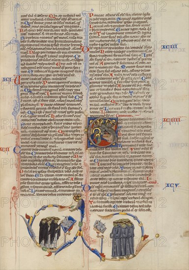 Initial C: The Nativity