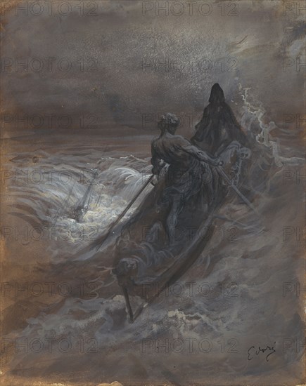 After the Shipwreck - Design for an Illustration of Coleridge's