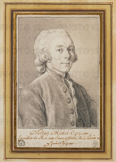 Portrait of Nicolas Michel Cury
