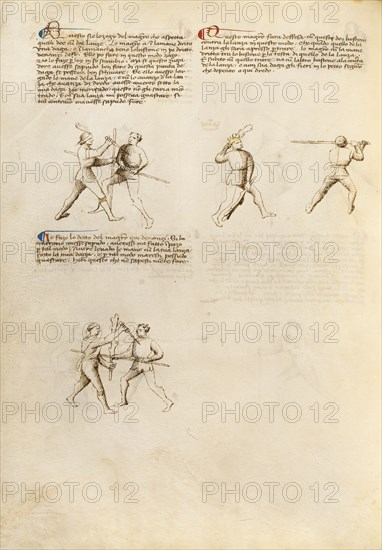 Combat with Dagger and Staff
