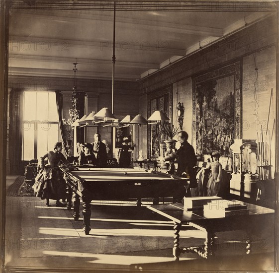 [The Billiard Room, Mentmore House]